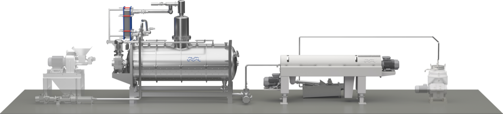 Booster voor olijfolie­verwerking met decanter